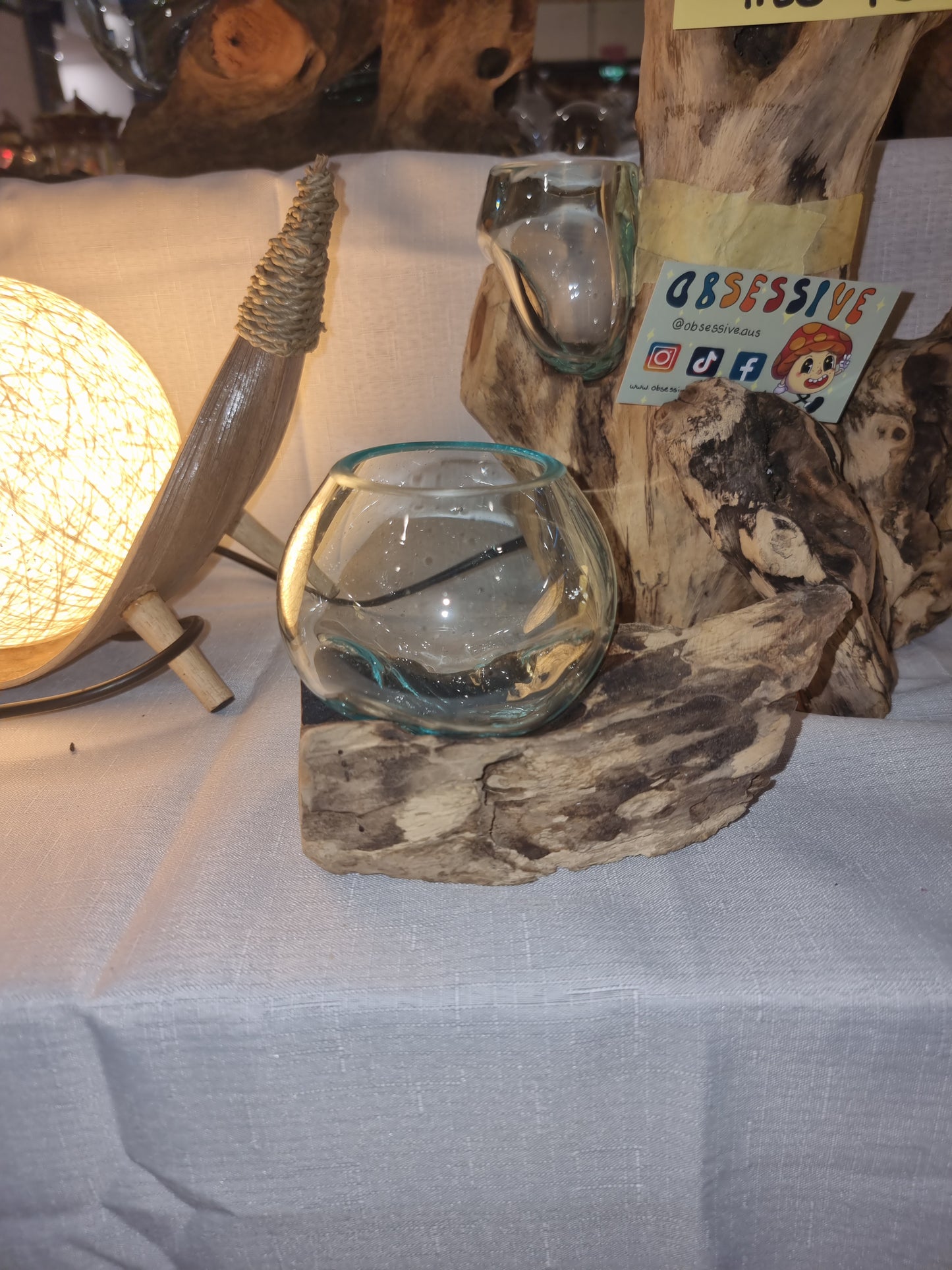 Glass Display Bowls