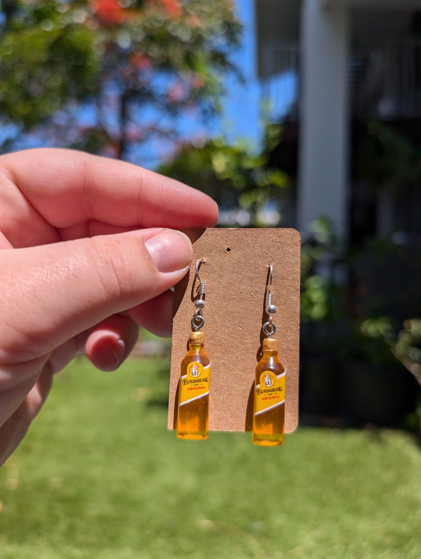 Bottle Alcohol Earrings