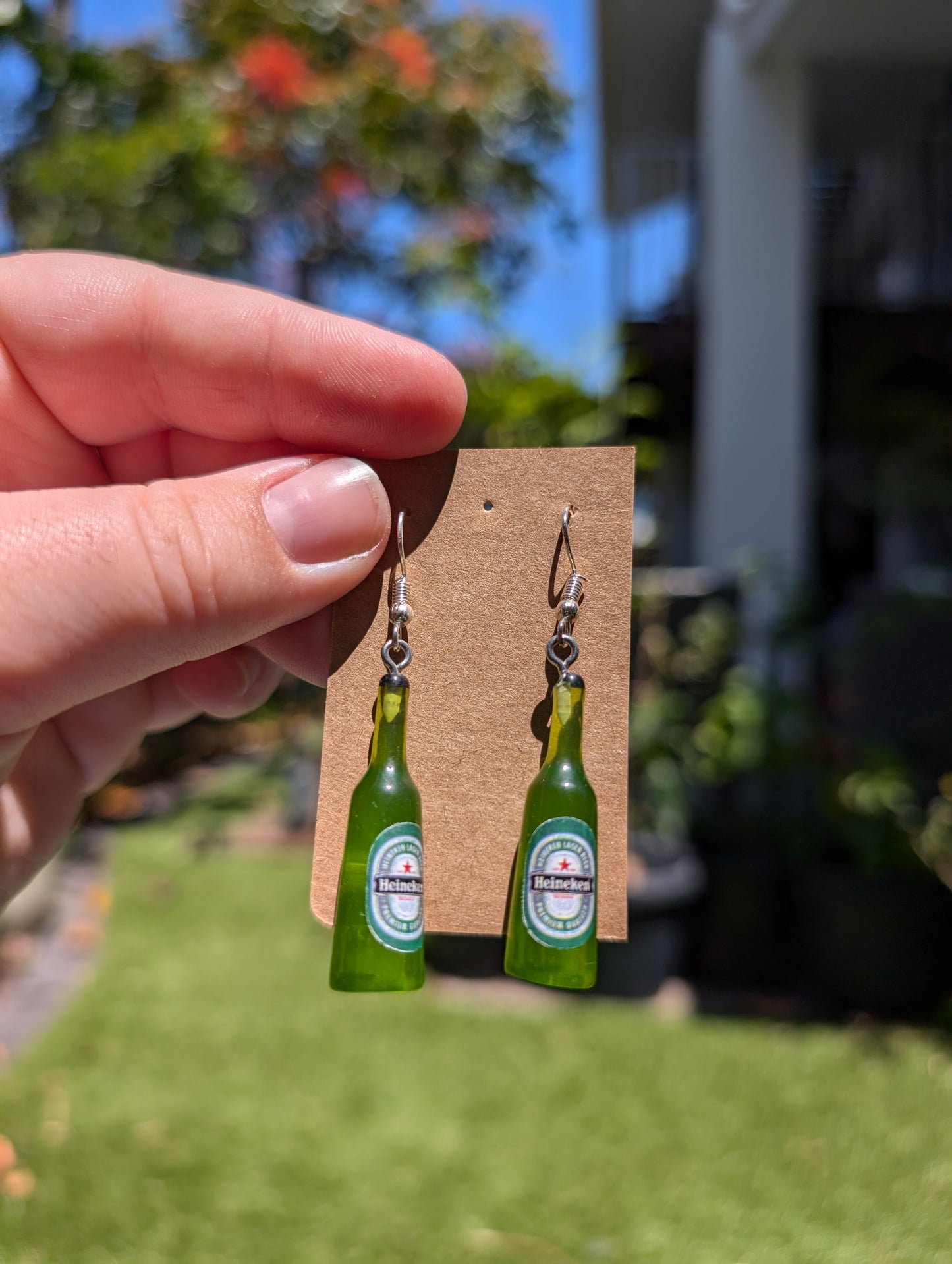 Bottle Alcohol Earrings