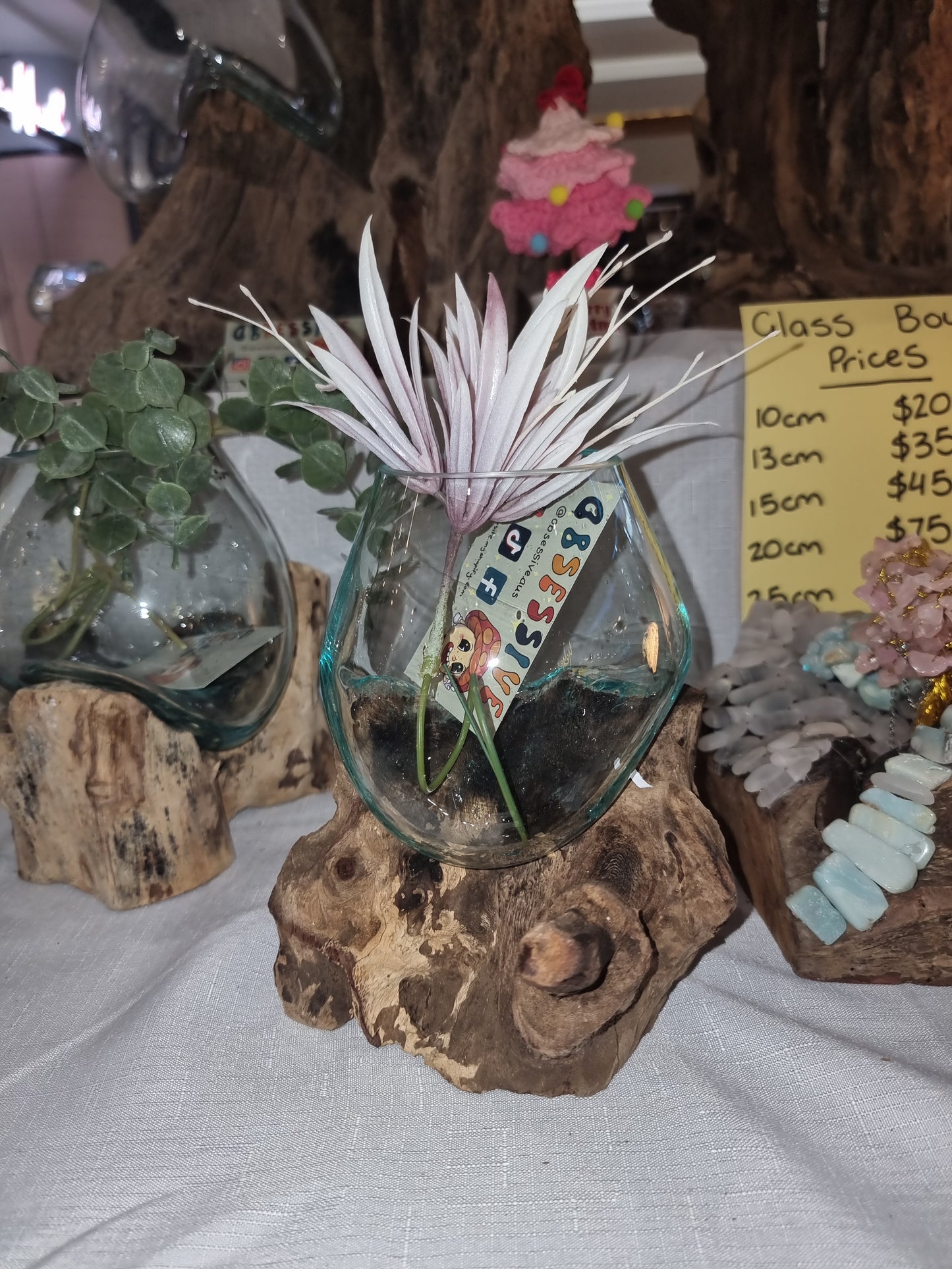 Glass Display Bowls