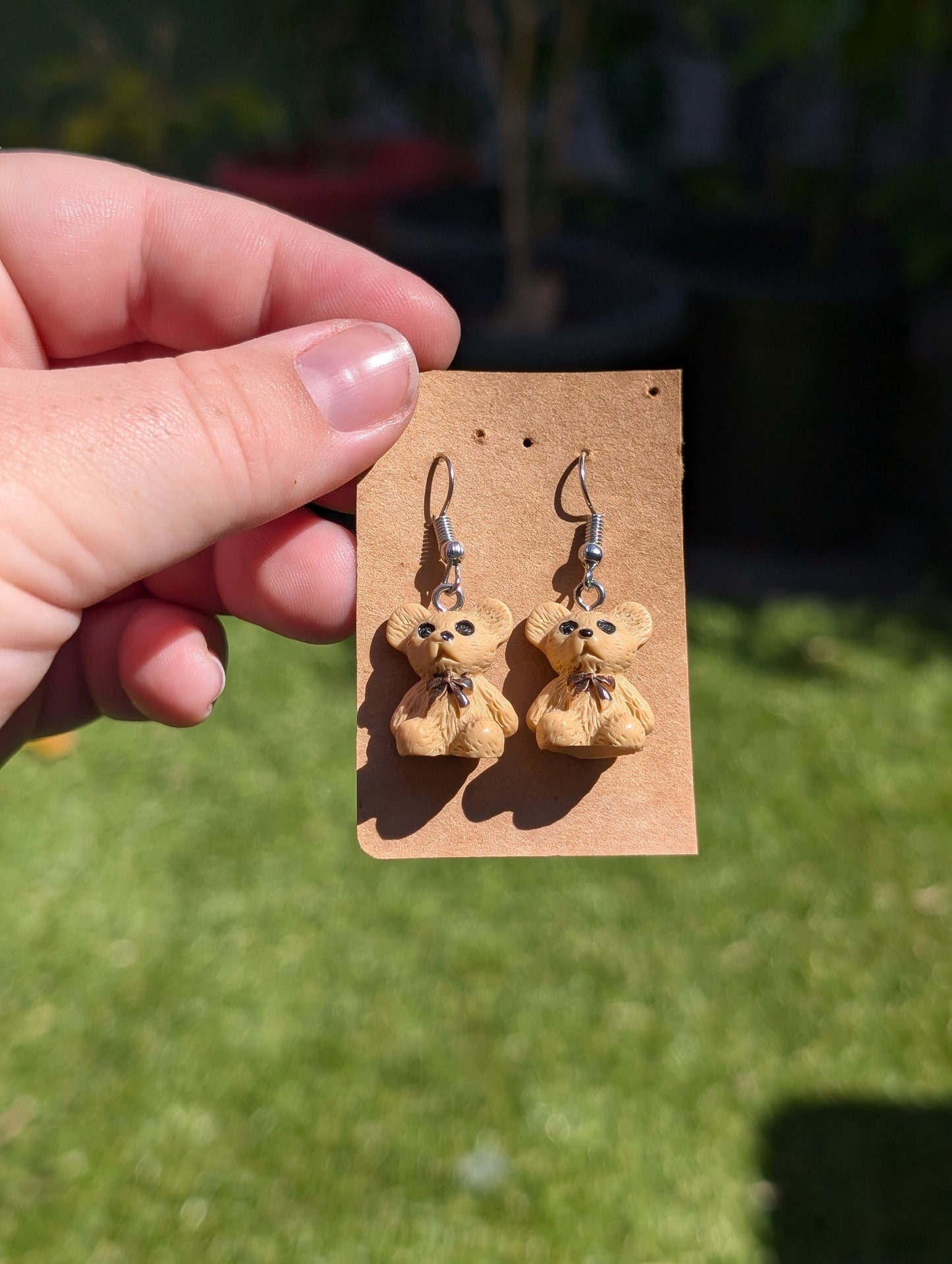 Teddy Bear Earrings