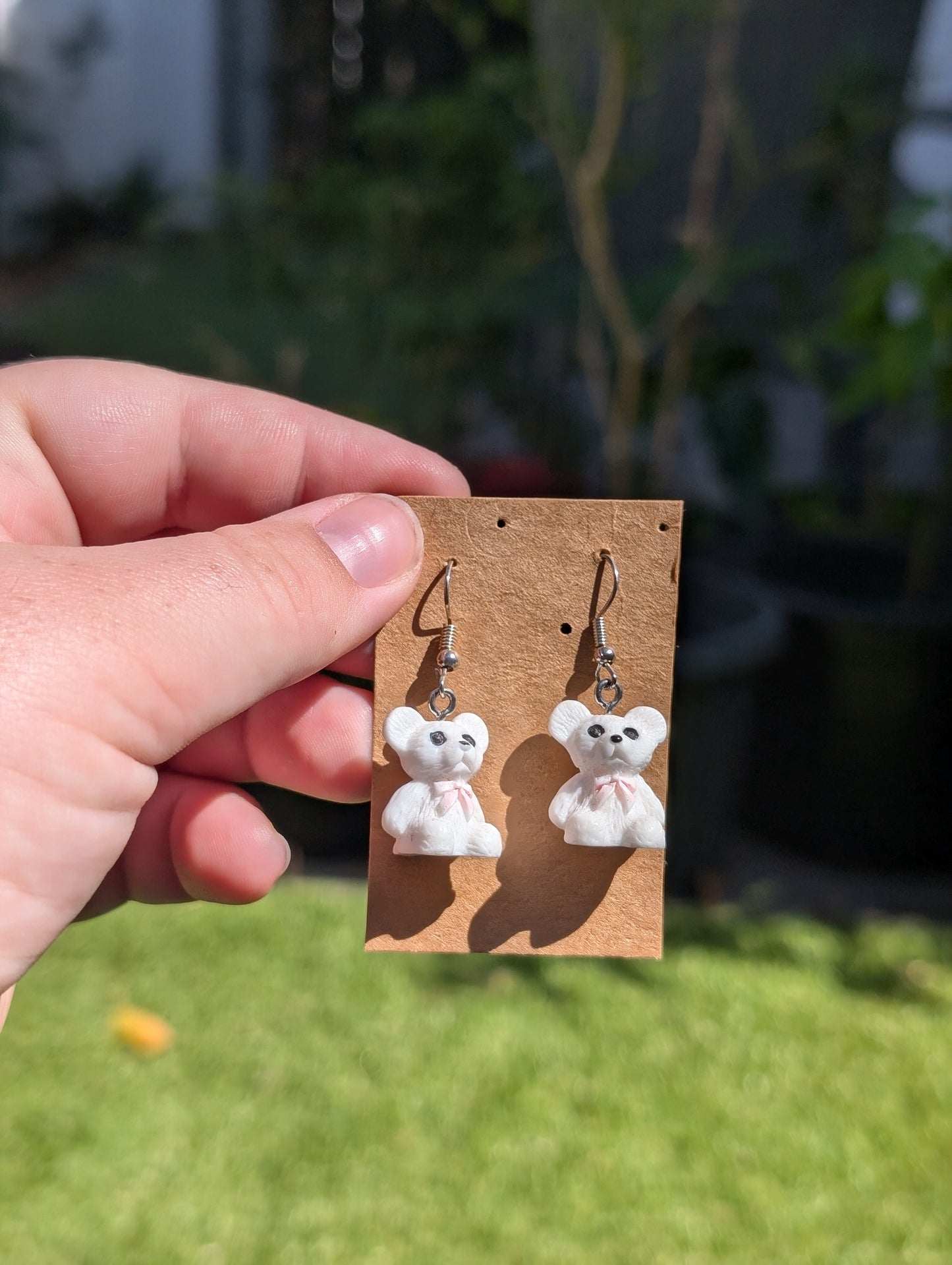 Teddy Bear Earrings