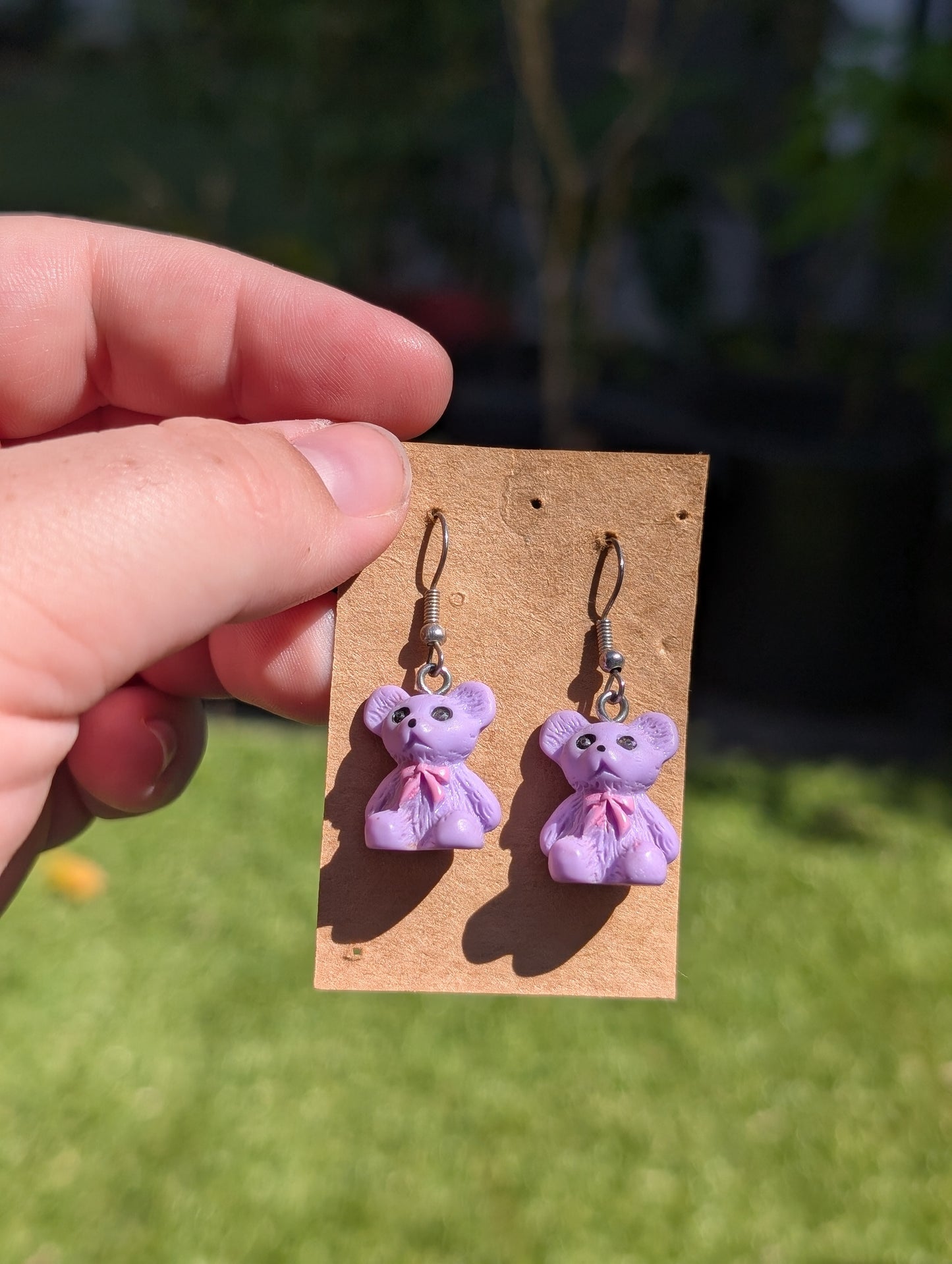 Teddy Bear Earrings