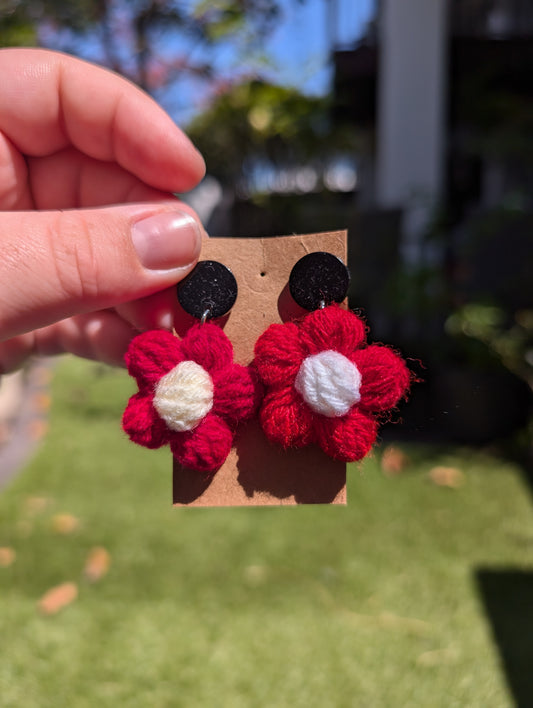 Crochet flower Earrings